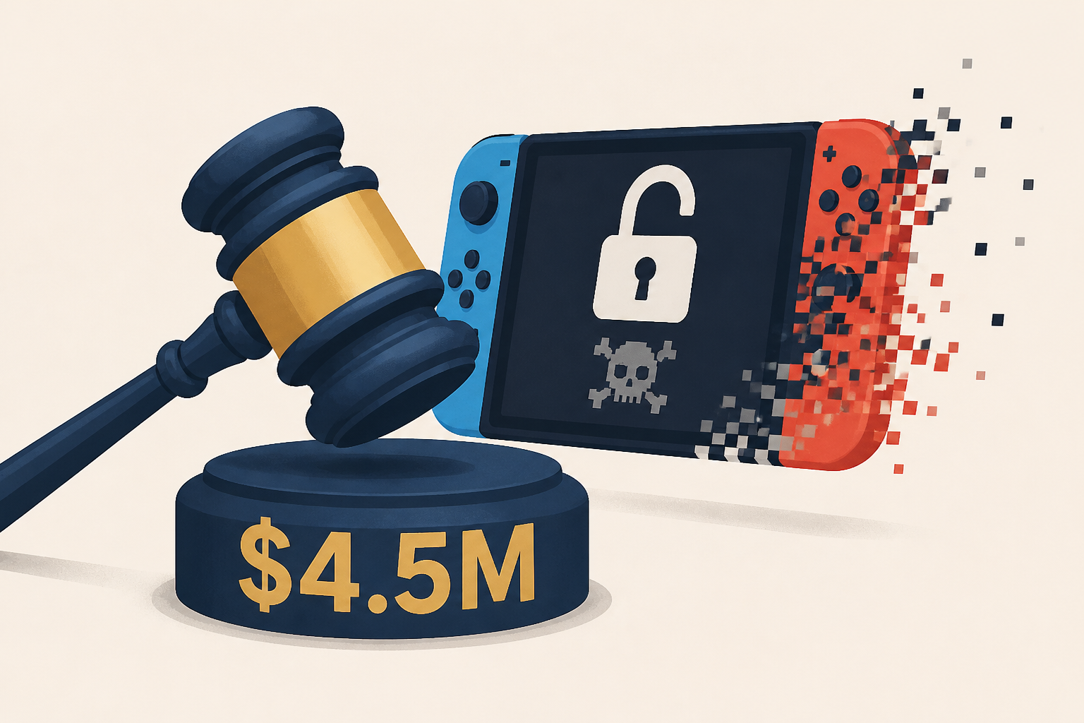 Nintendo of America awarded $4.5m in lawsuit from Redditor for pirating Switch hardware and software