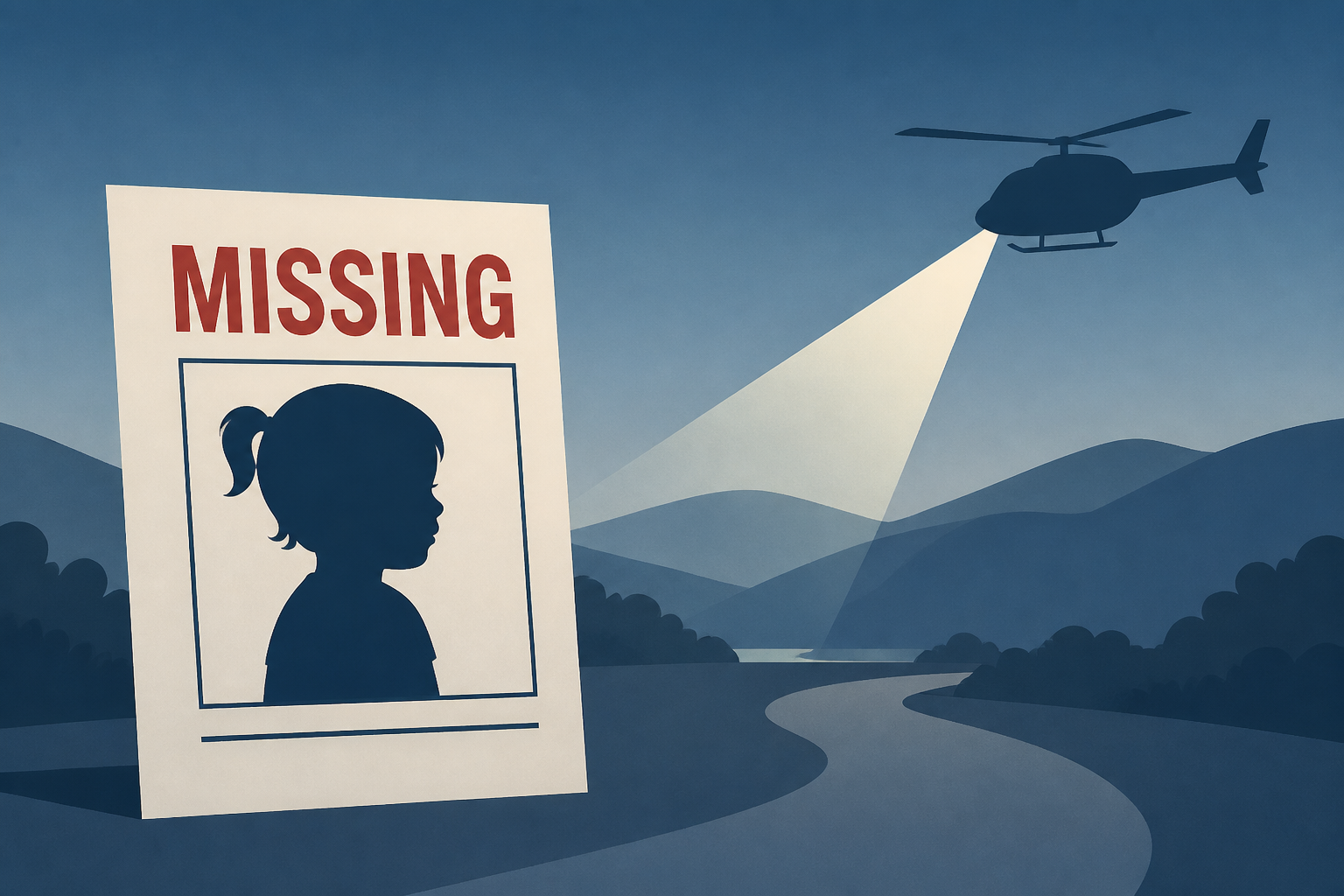 Search underway after 2-year-old Virginia girl goes missing