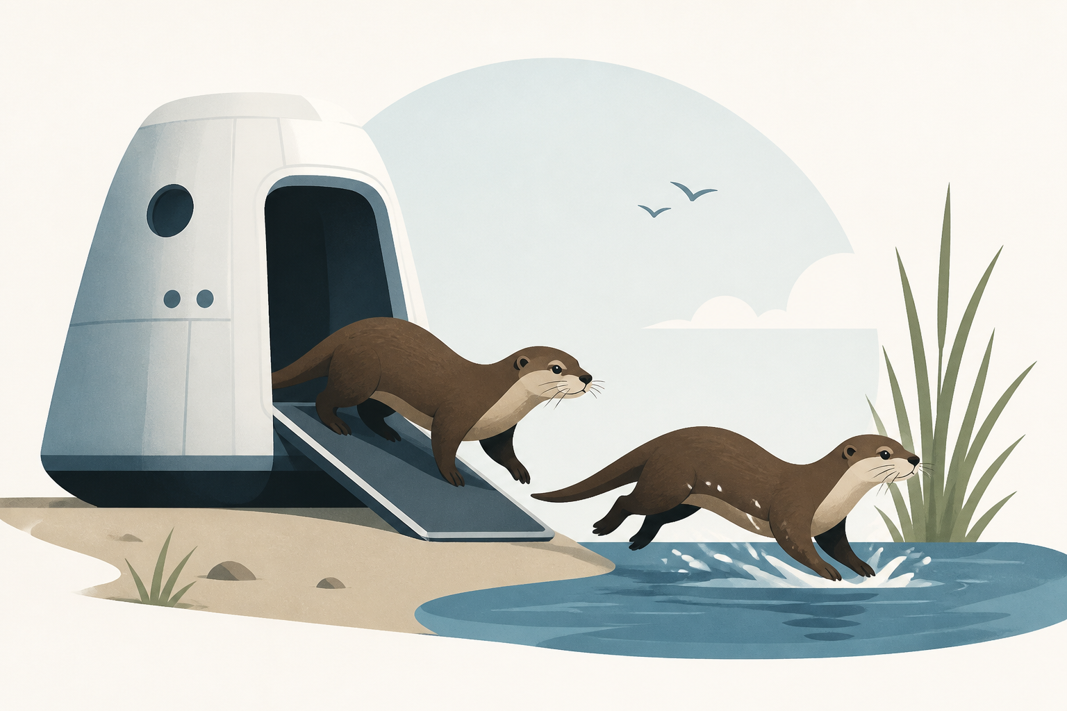 After seven years, a spacecraft company is releasing its Otters into the wild