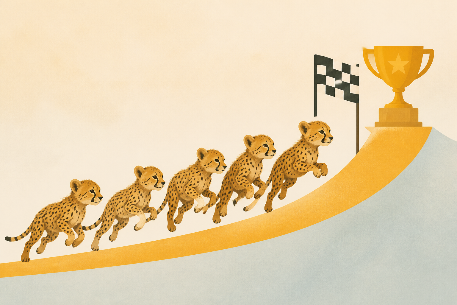 Cheetah Quints Aced Their Early Trials