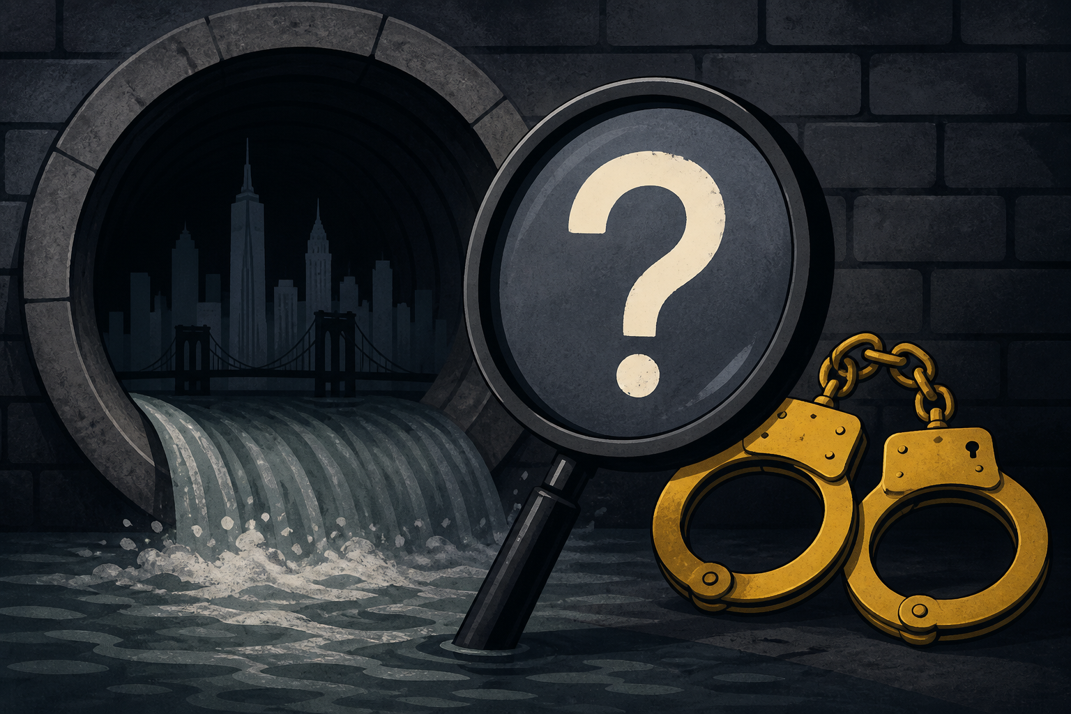 Mystery solved? Two arrested in connection with NYC’s sewer emergence