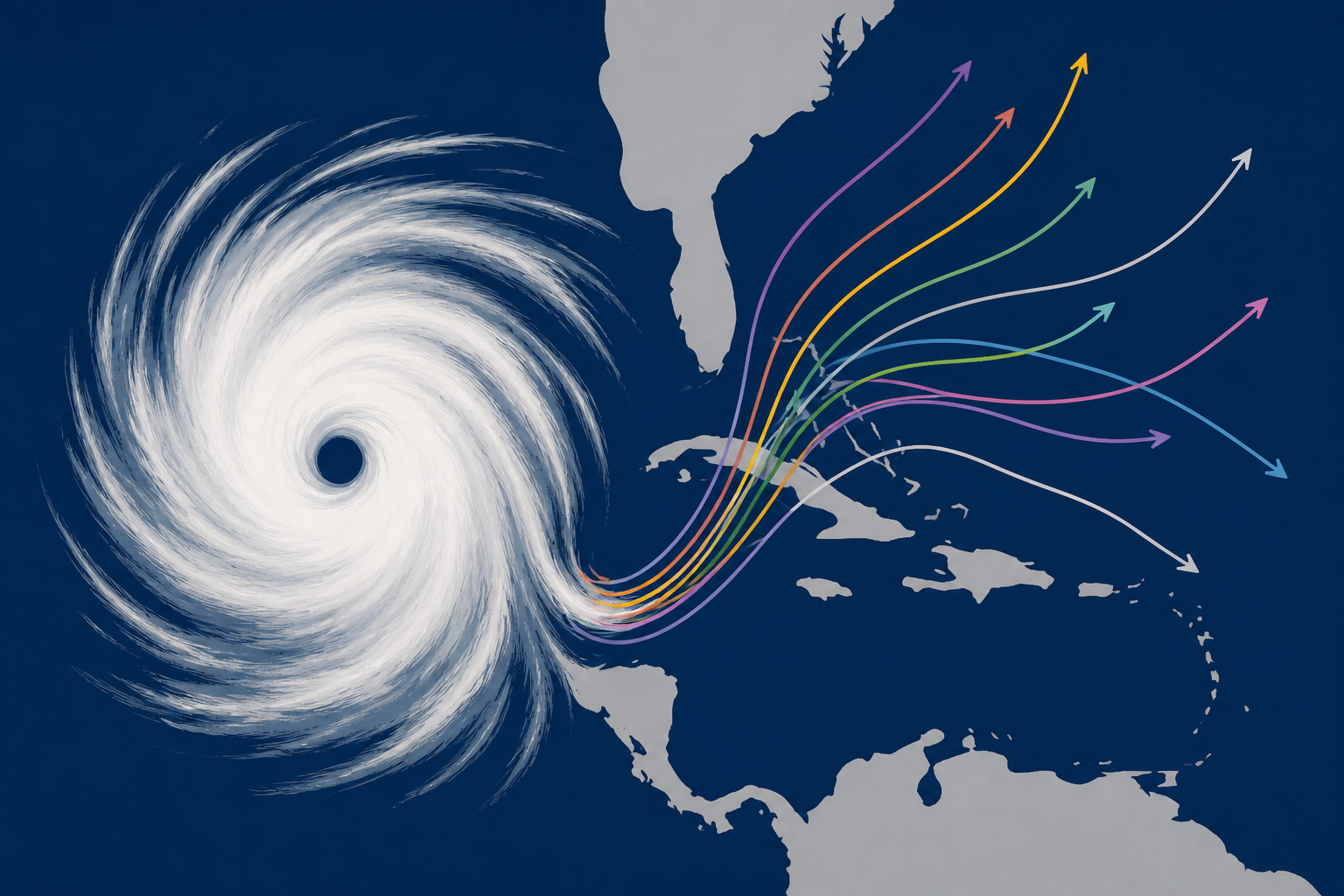 Hurricane Polo is Category 5 monster. See tracker, spaghetti models