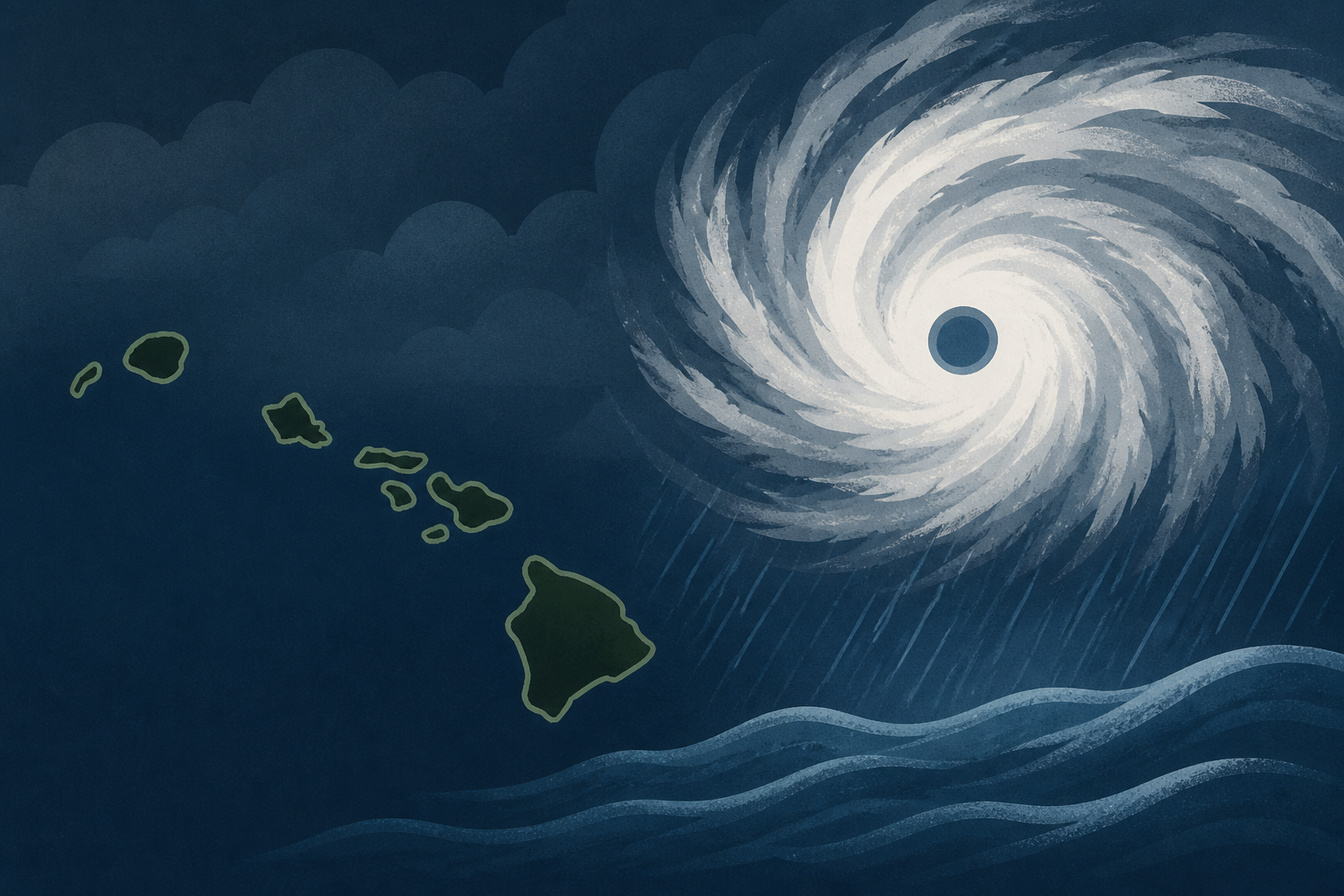Hurricane Nolo threatens Hawaii with flooding rain : NPR