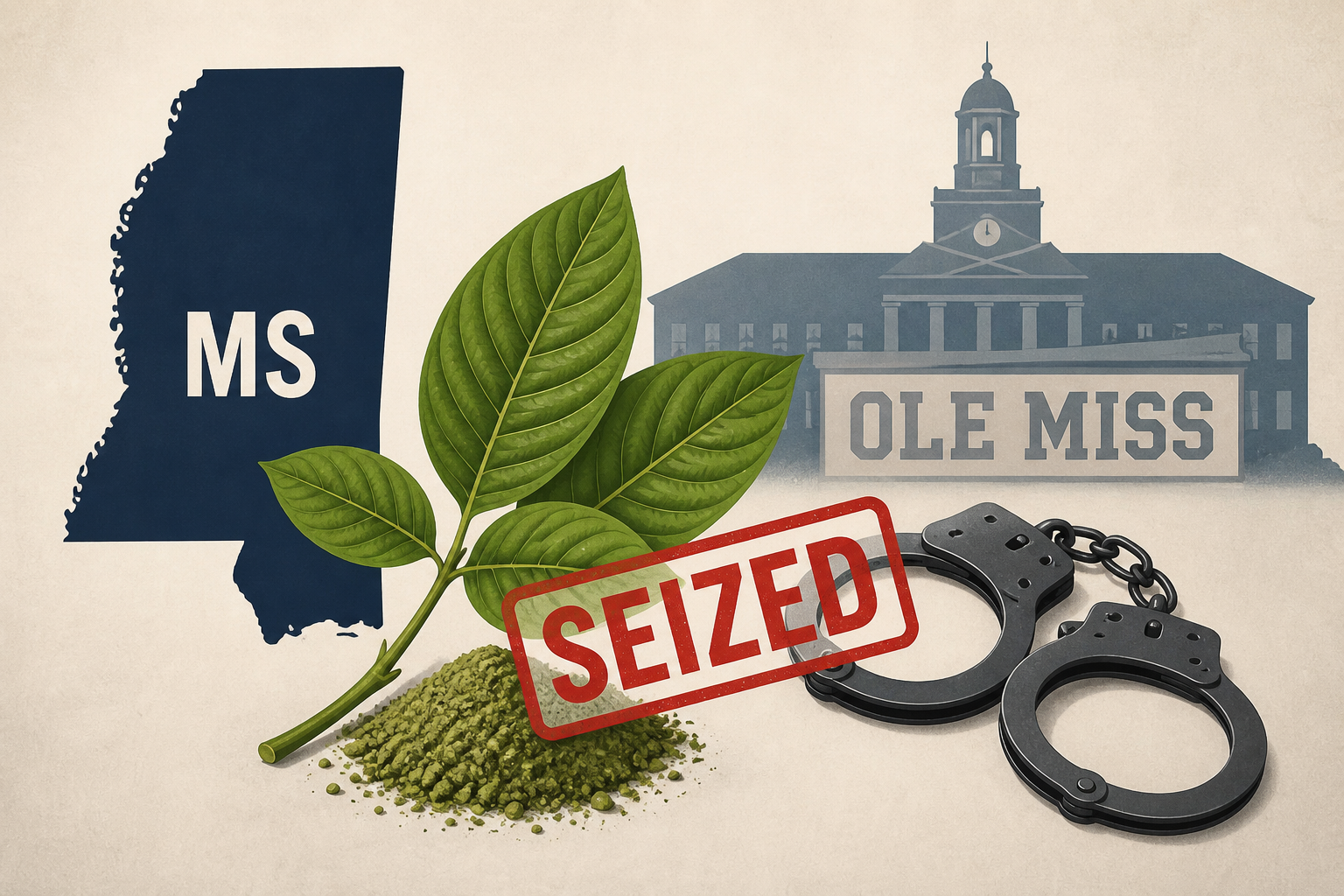 Mississippi police seize kratom and make arrests after deaths of Ole Miss students