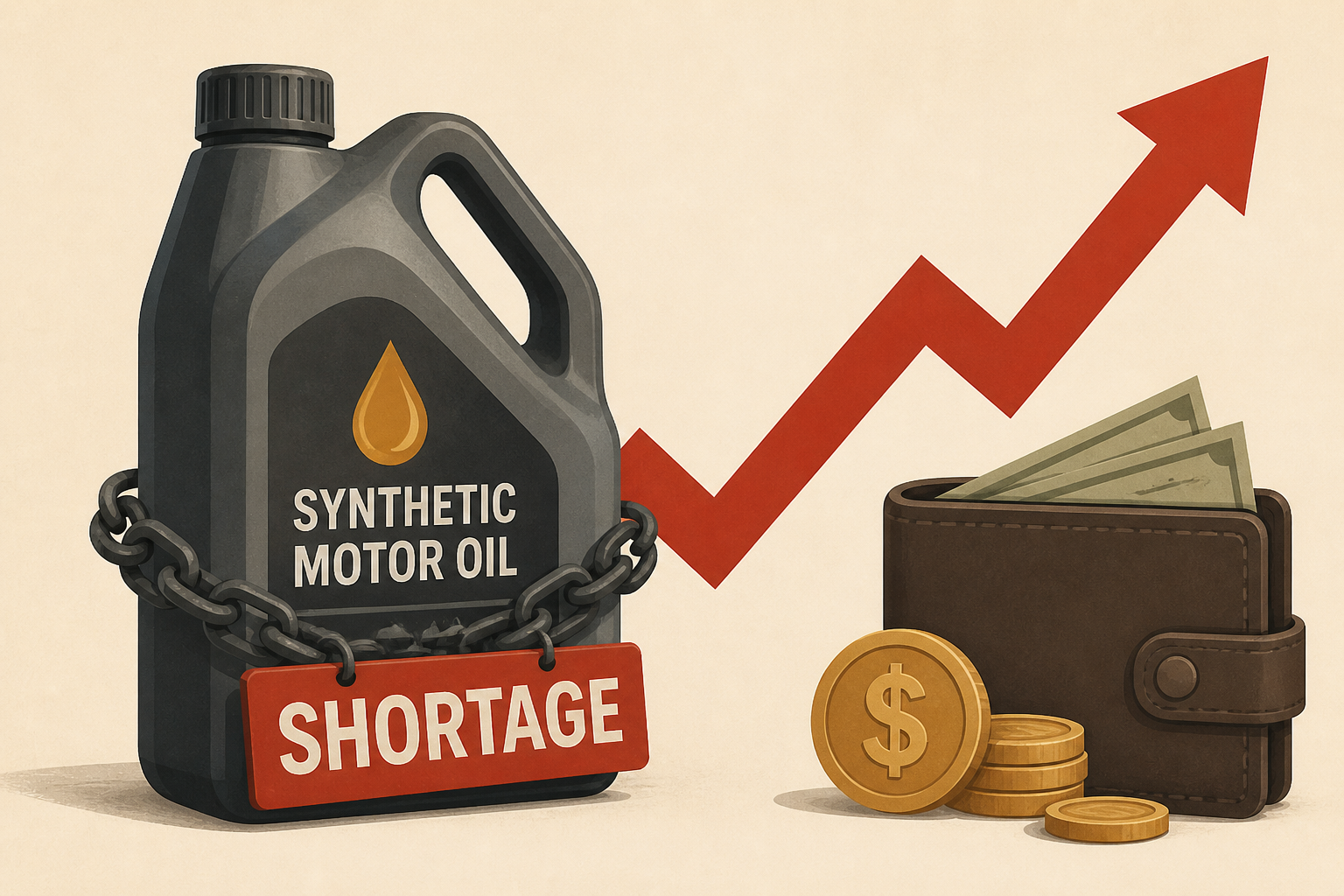 Synthetic motor oil shortage worsens: What oil shortage means for your wallet