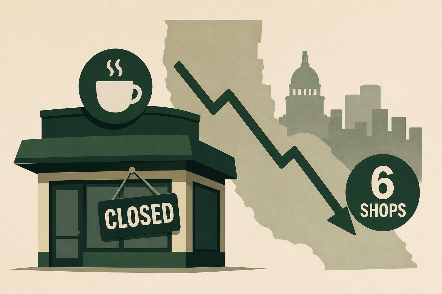 Starbucks to close 6 Sacramento-area coffee shops