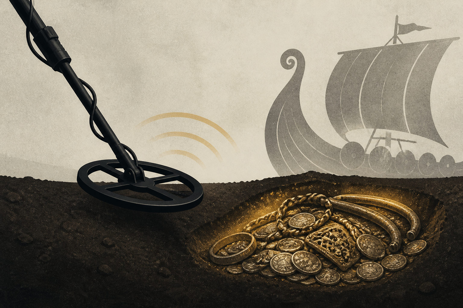 Treasure seeker with metal detector discovers record-shattering Viking Age fortune