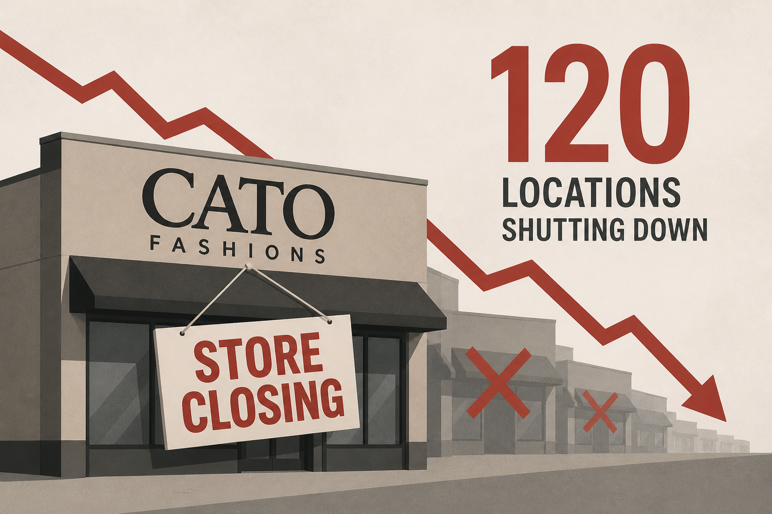 Cato Fashions store closures: 120 locations shutting down