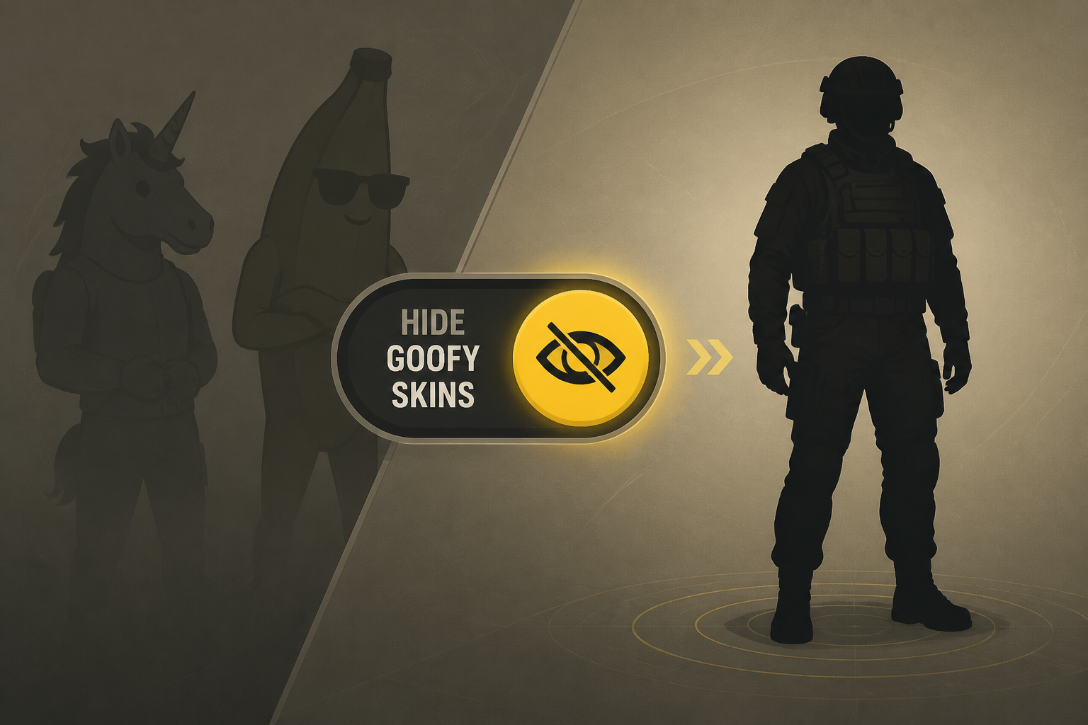 Warzone Is Adding A Button To Hide All The Goofy Skins