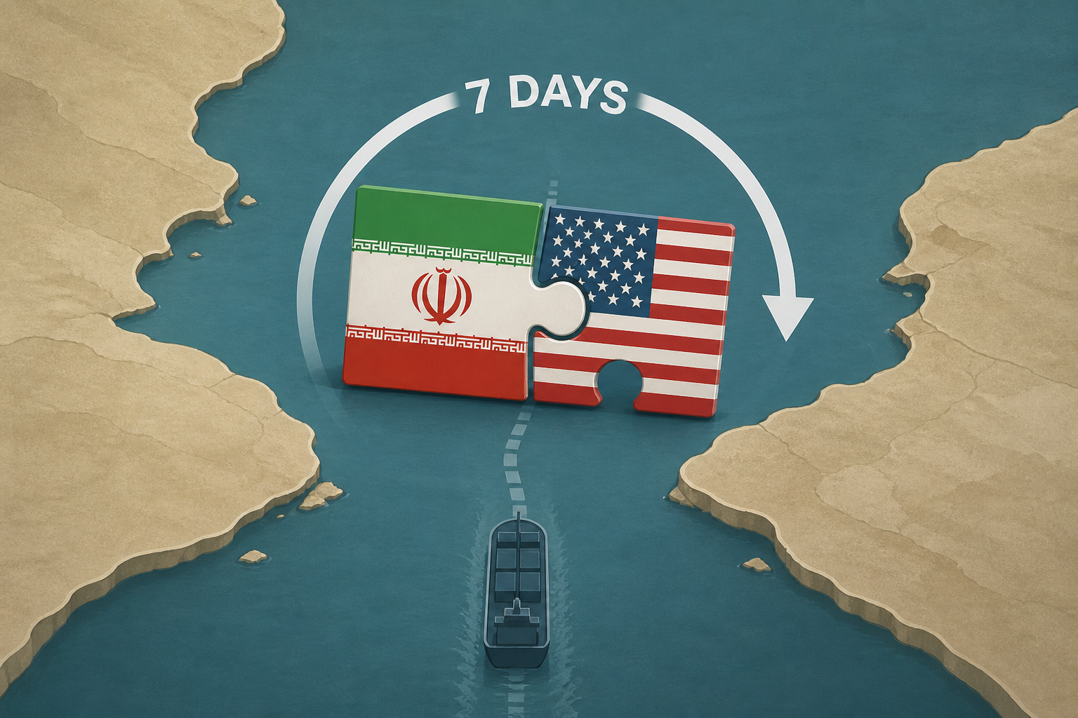 Iran offers US deal to reopen Strait of Hormuz in seven days