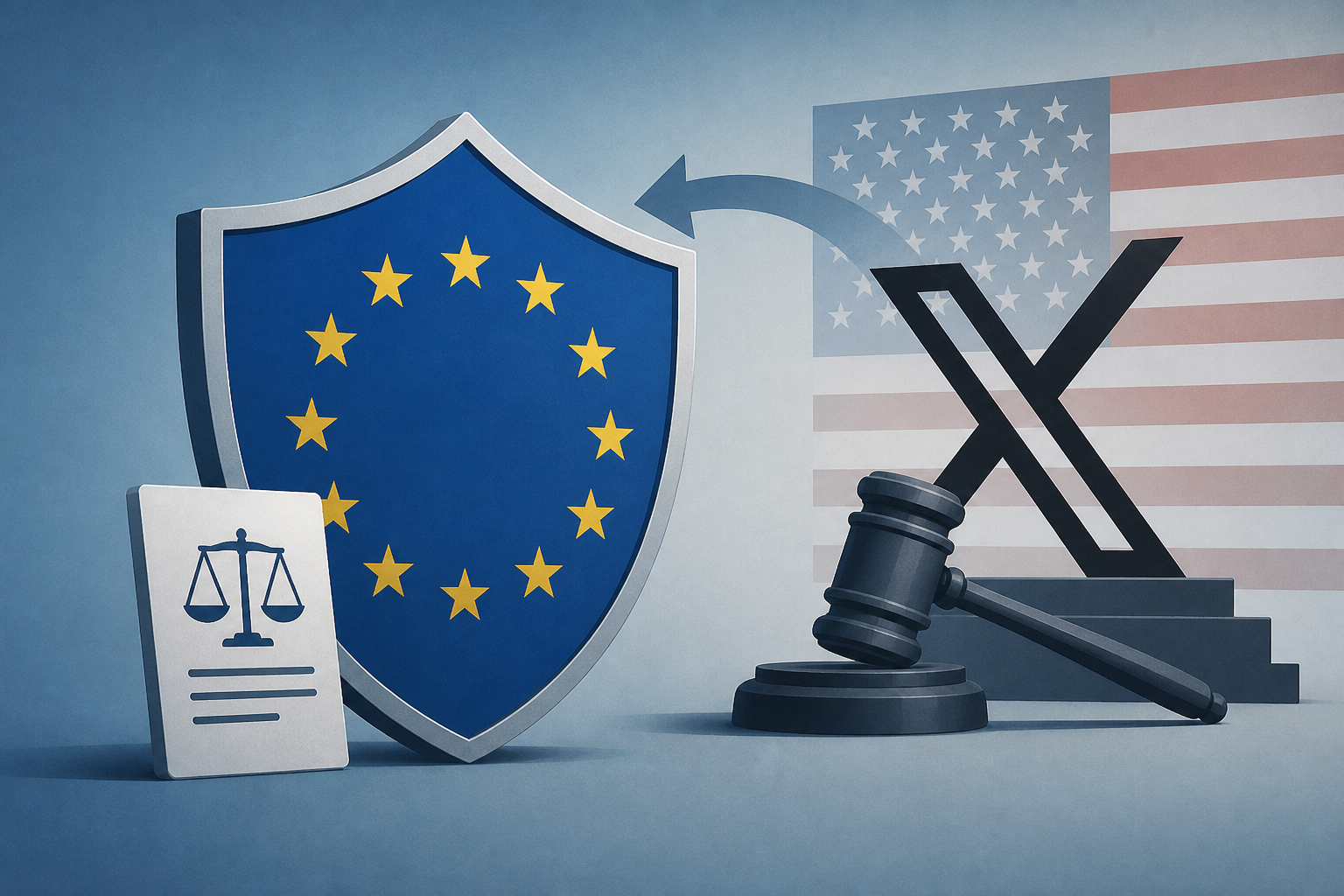 EU vows to defend its stand against X after the US backs a court challenge from Elon Musk