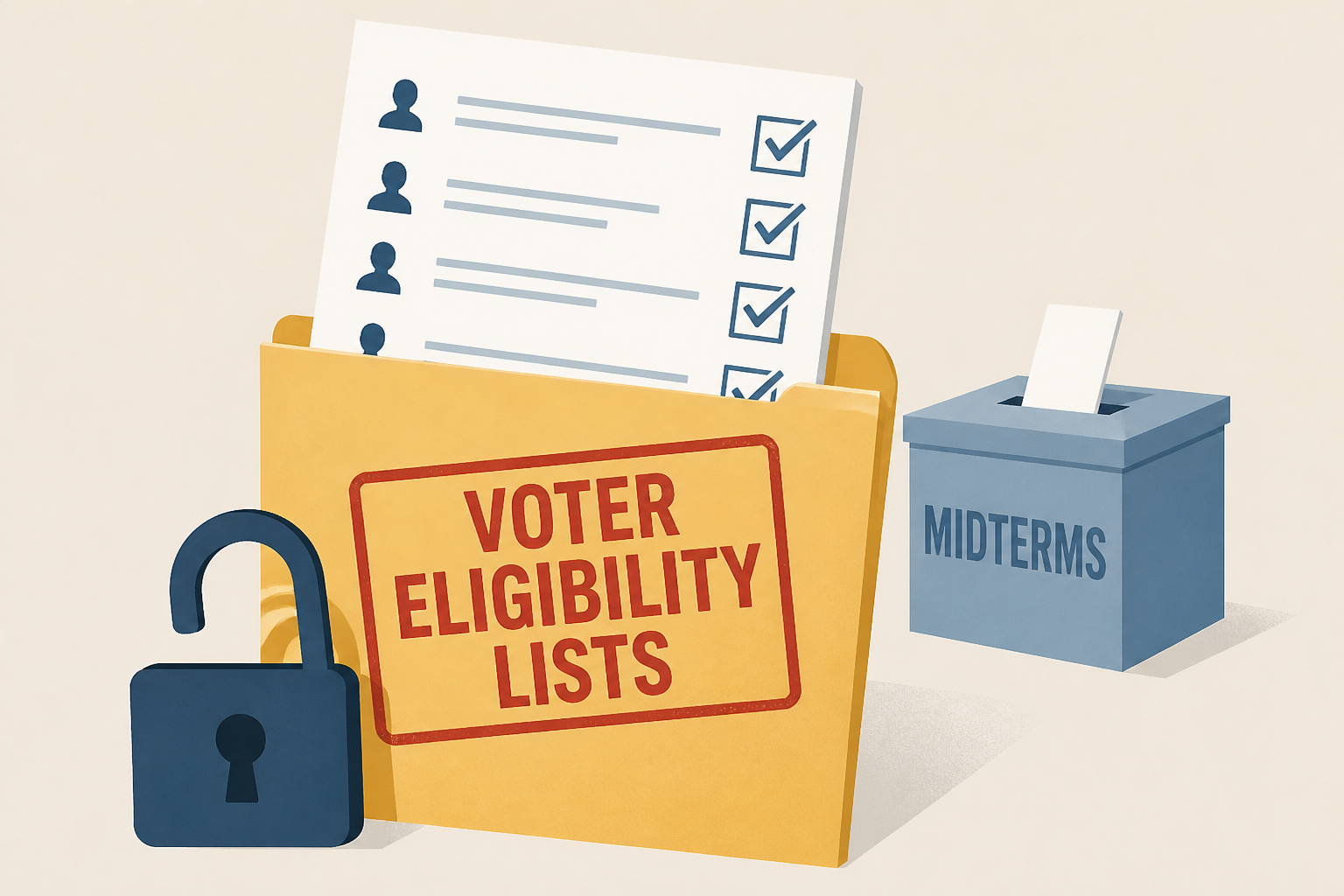 ‘That is very concerning’: Trump admin says it might release voter eligibility lists before midterms