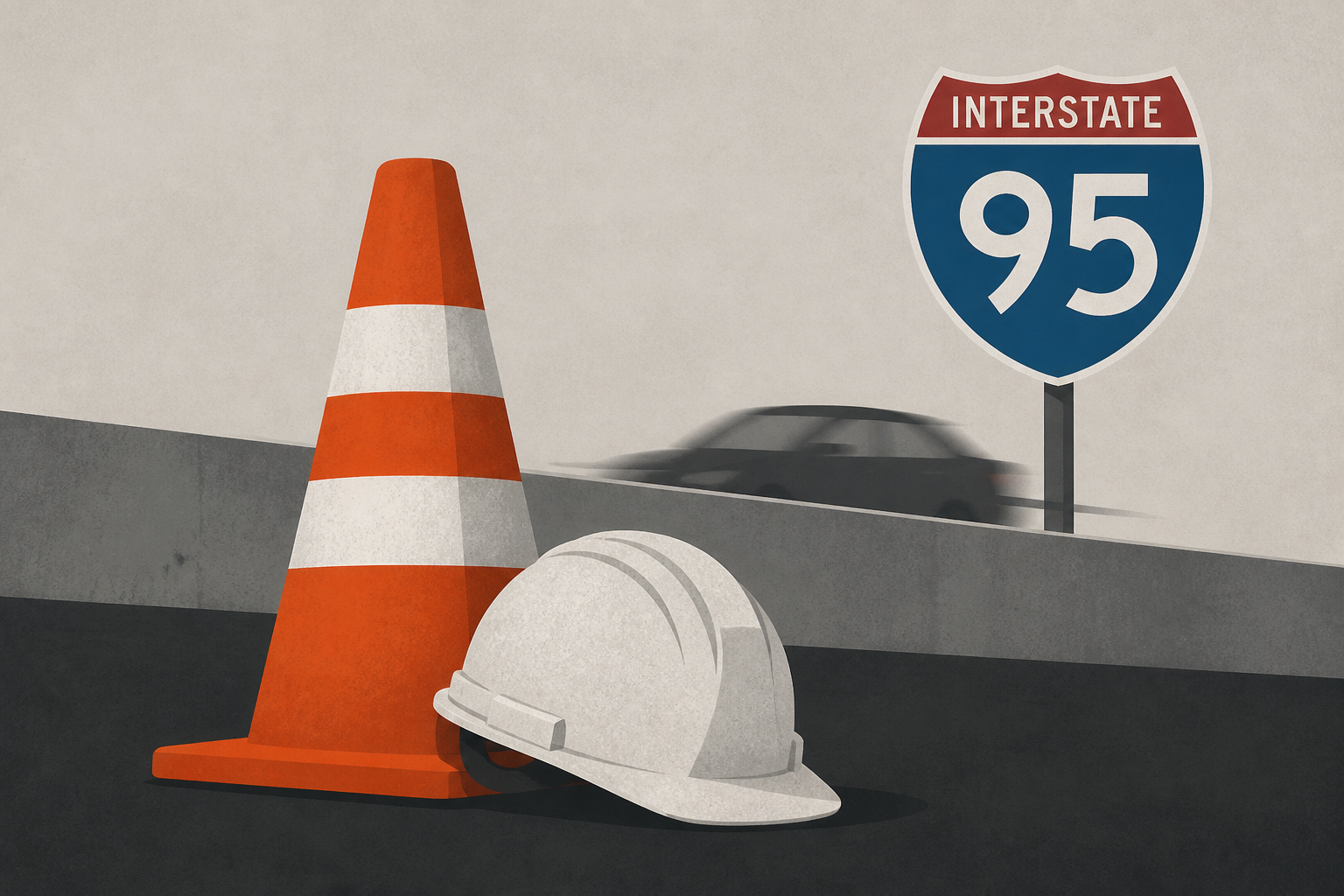 CTDOT worker killed on I-95 in Fairfield; driver charged with manslaughter