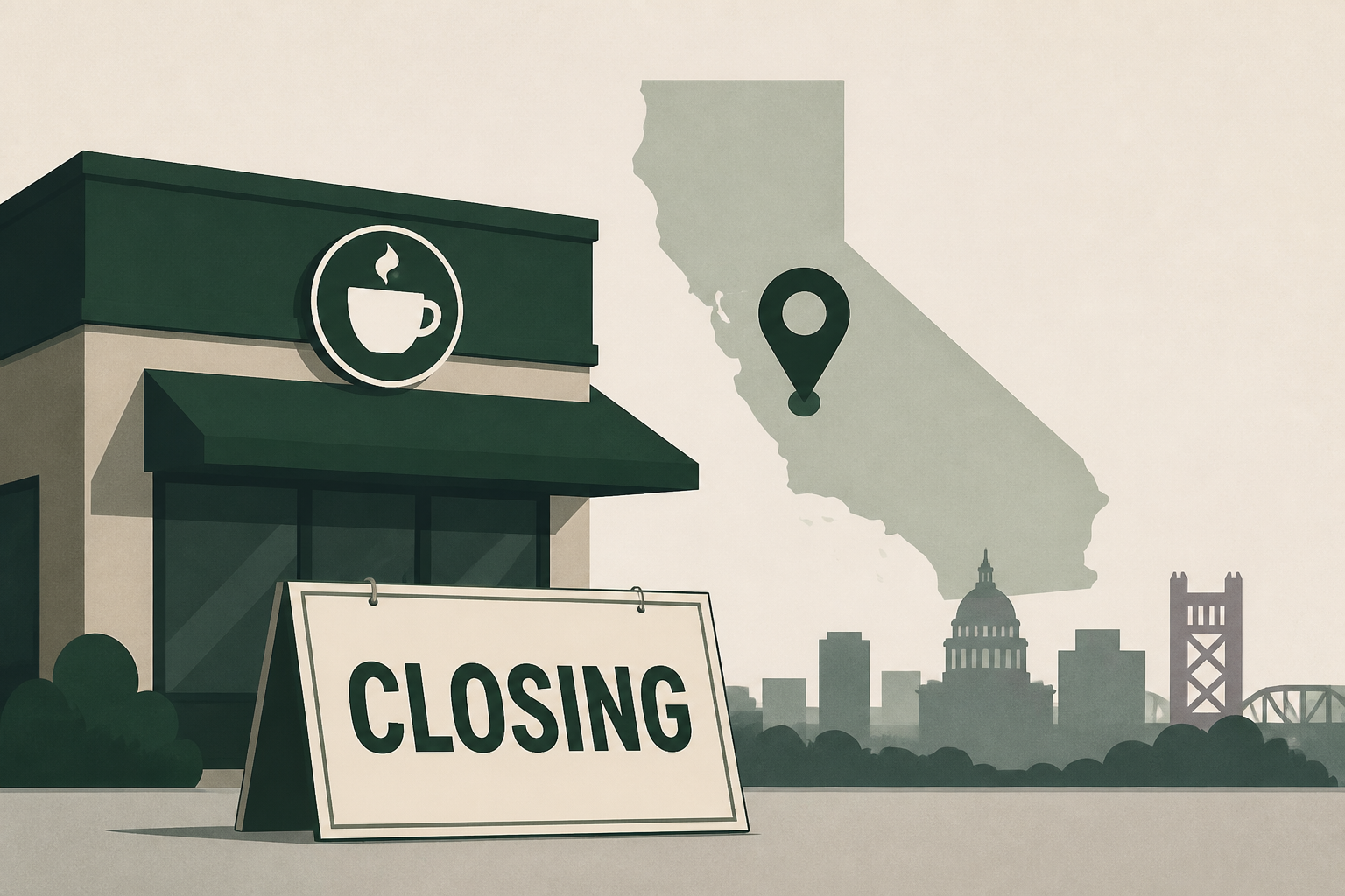 These Starbucks locations are closing in the Sacramento area