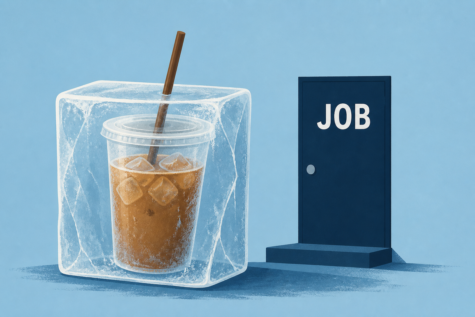 Could an iced coffee freeze you out of the job market?