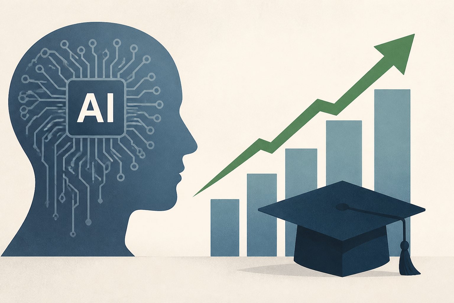 AI was supposed to hit new grads hard. So far, unemployment data says otherwise.