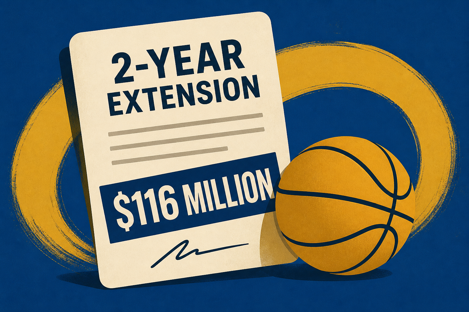 Sources: Warriors, Curry reach 2-year extension worth $116 million