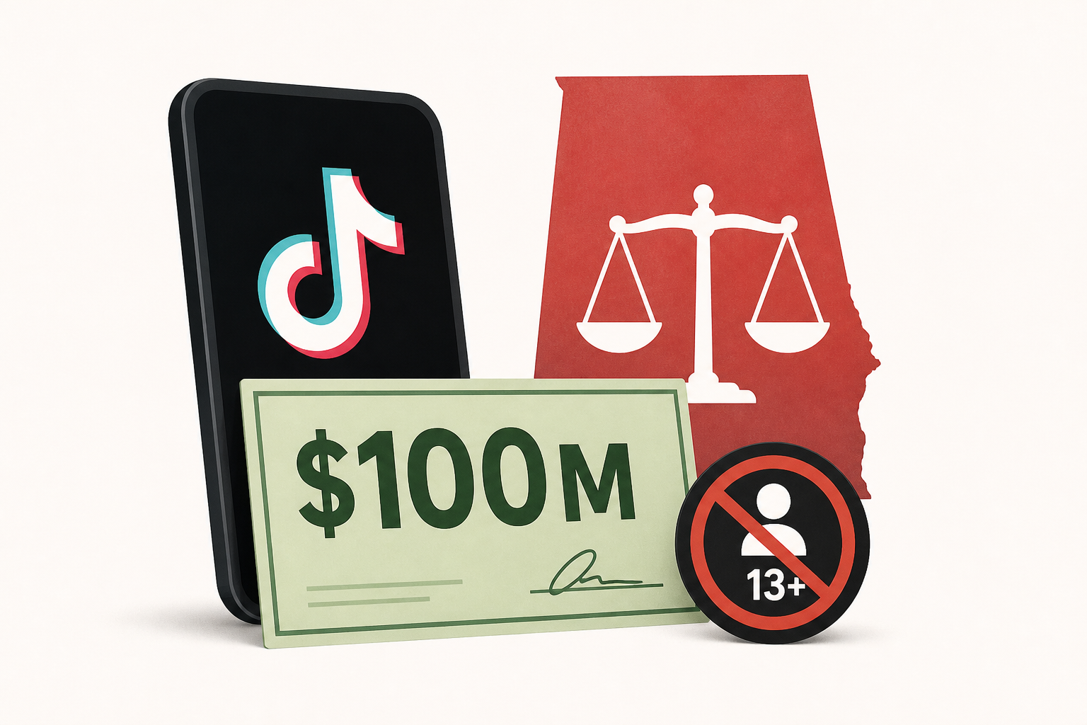 TikTok to pay Alabama $100m and limit teenage use in first state settlement