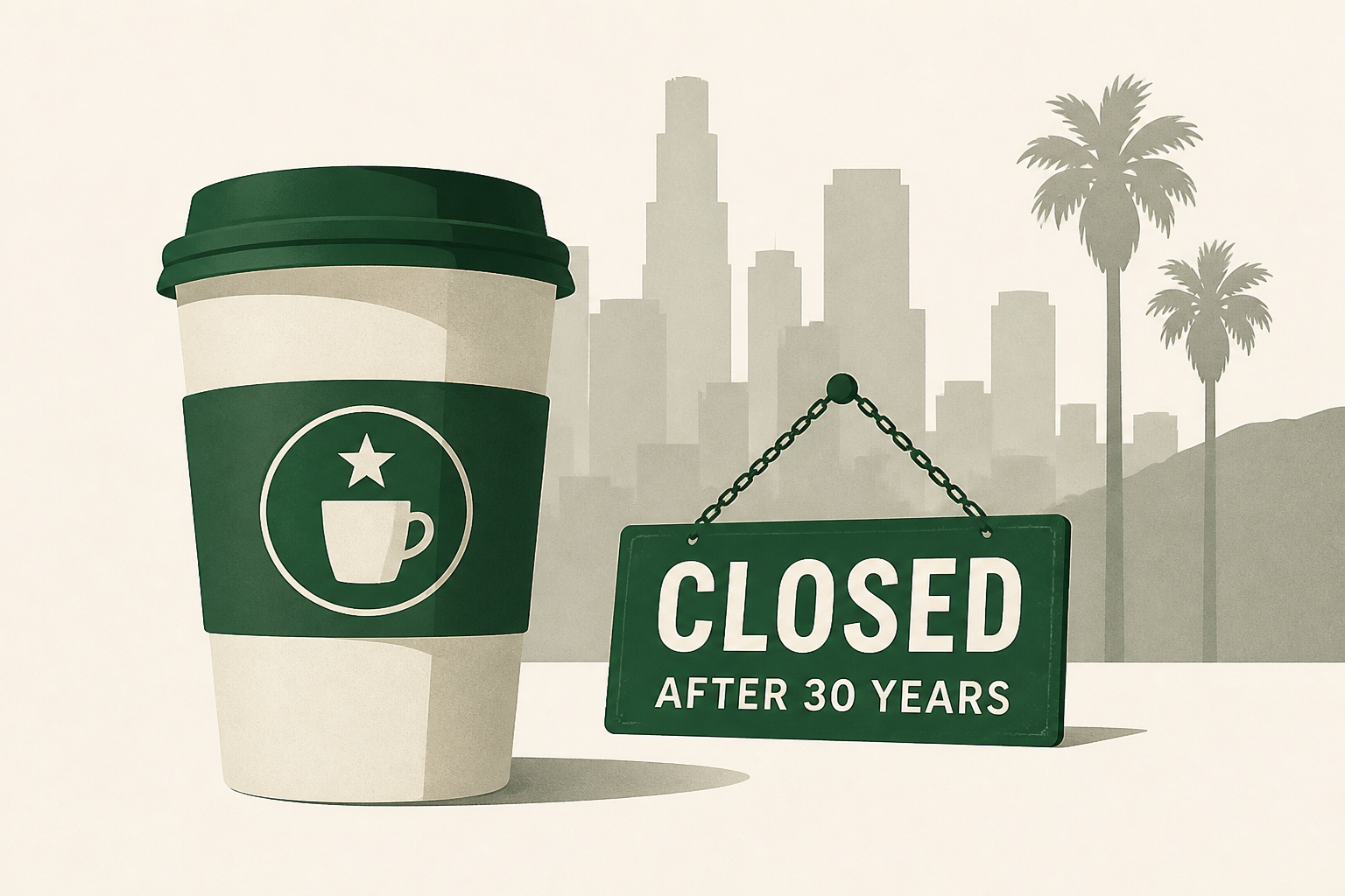 Iconic Los Angeles Starbucks closing after 30 years