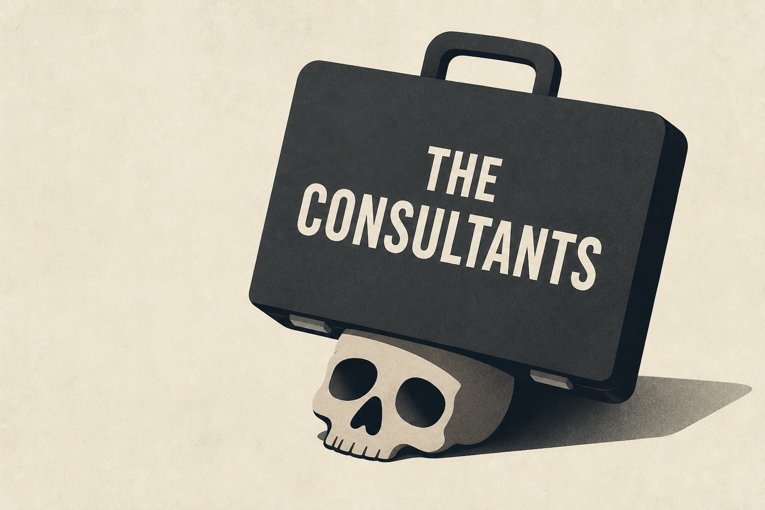 The Consultants Will Kill You