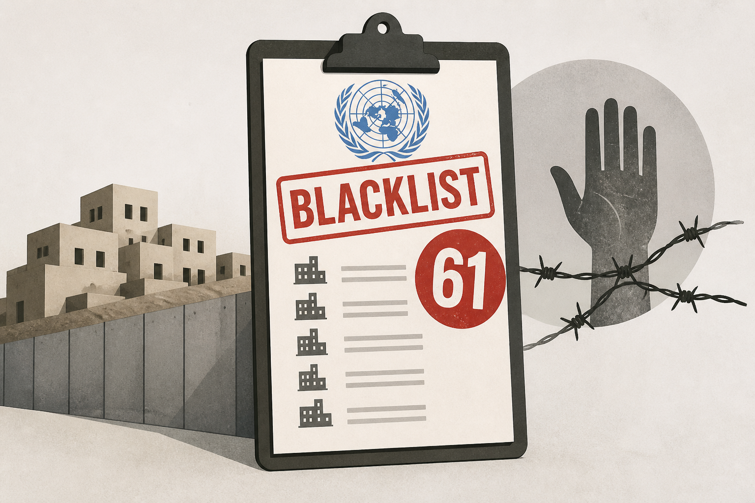 UN adds 61 firms to settlements blacklist over alleged human rights violations against Palestinians