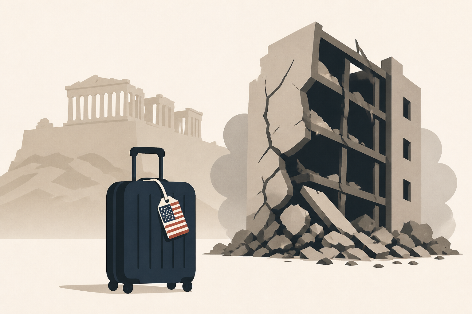 4 American tourists dead after building explosion and collapse in Athens