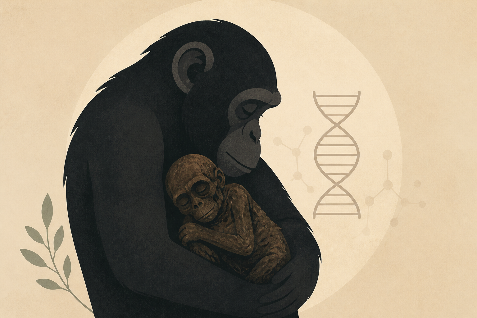 Some Chimp Mothers Carry Their Deceased Infants Until They Mummify