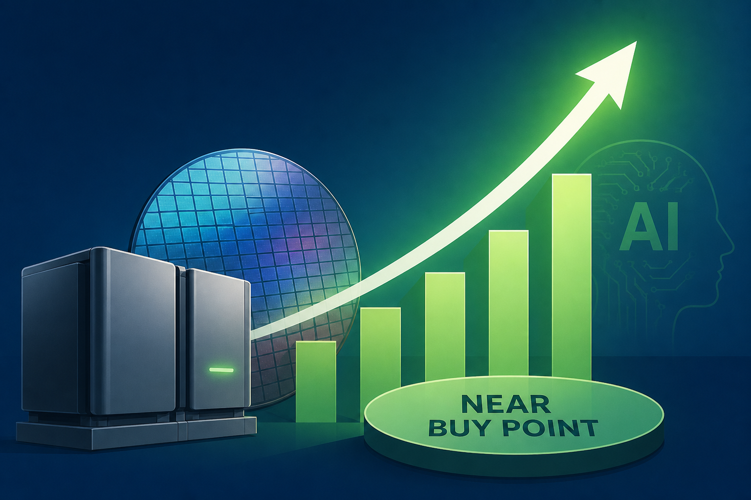 Bloom Energy, Taiwan Semiconductor Lead 5 Stocks Near Buy Points As AI Rebounds