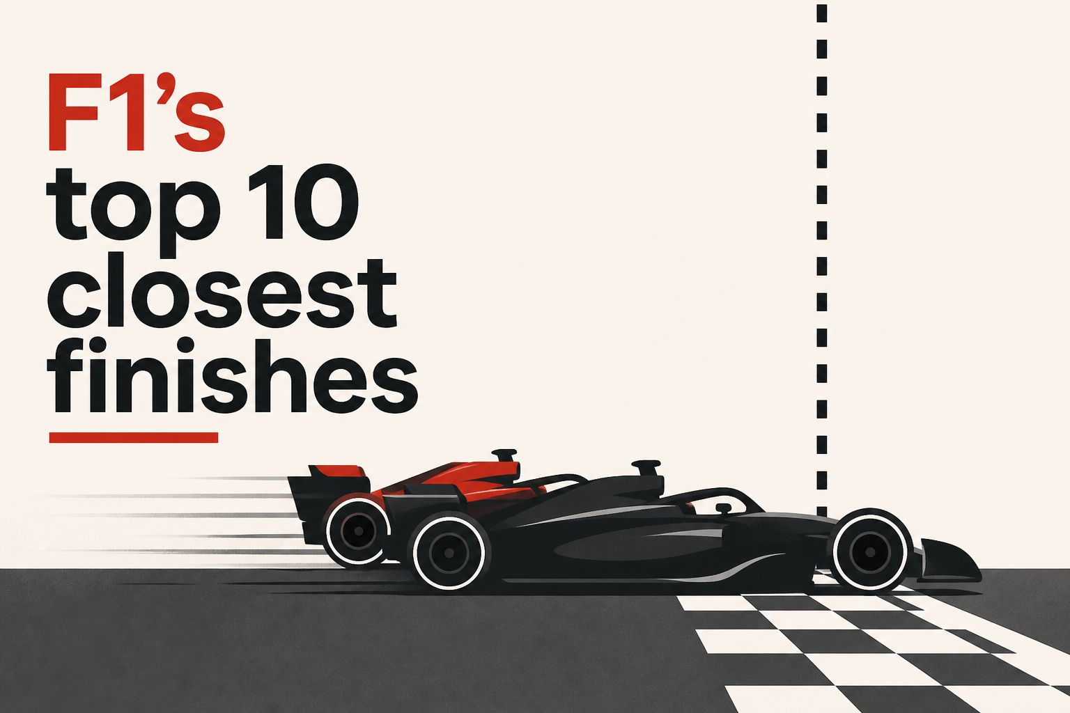 F1's top 10 closest finishes after George Russell holds off Max Verstappen's late Baku challenge