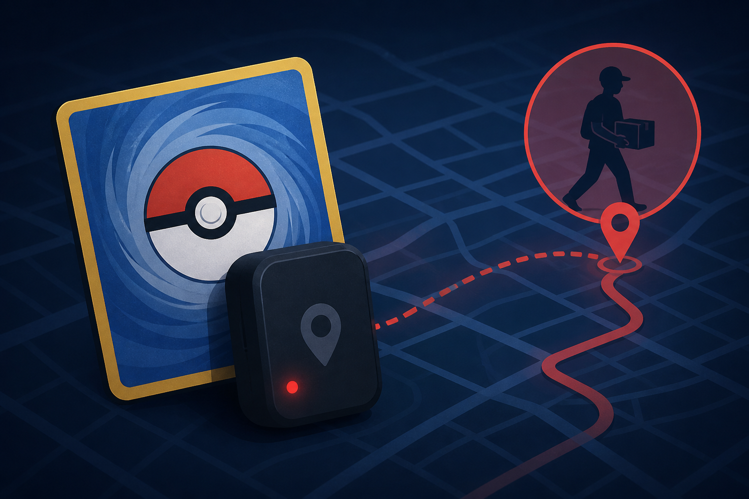 Pokémon card collector used GPS device to track delivery woman