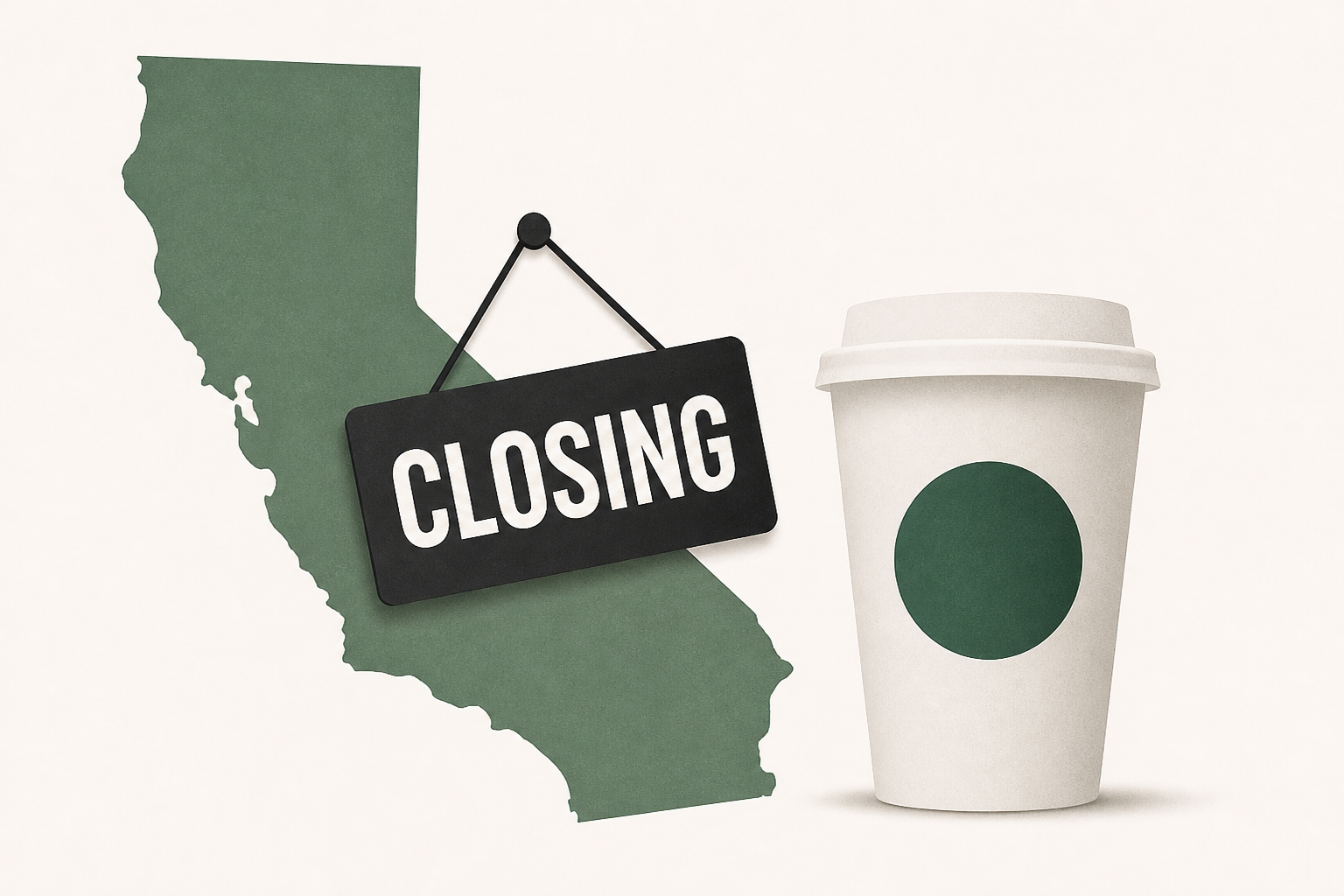 See which California Starbucks locations are closing across the state