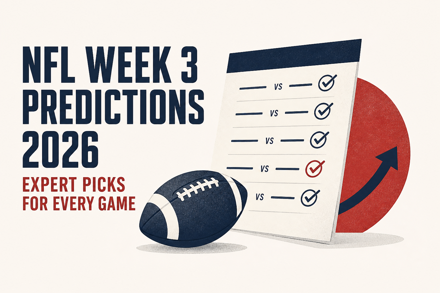 NFL Week 3 Predictions 2026: Expert Picks for Every Game