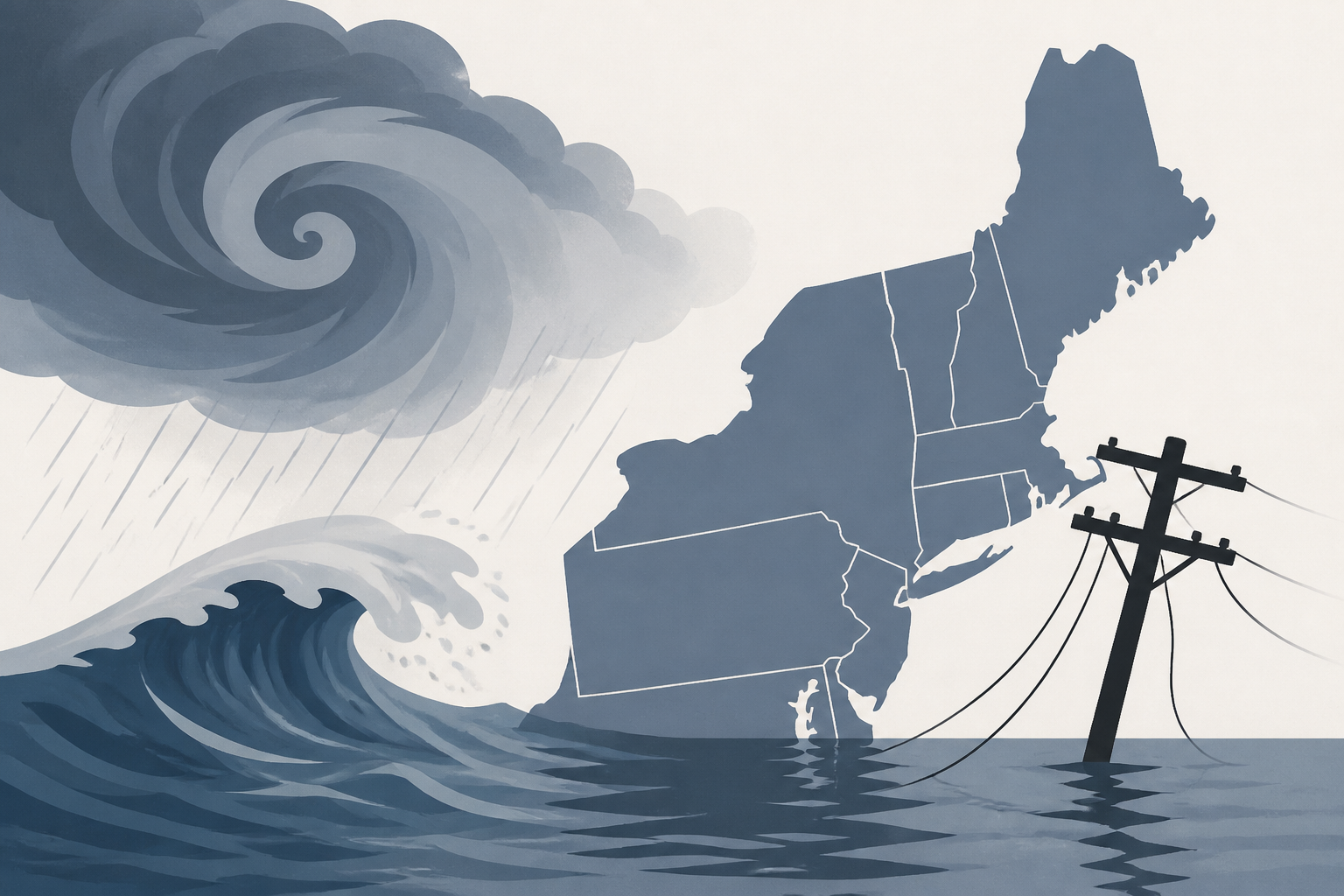 Powerful nor’easter causes coastal flooding and knocks out power to parts of the Northeast