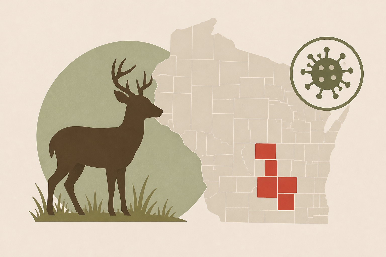 EHD outbreak in deer likely has expanded to six Wisconsin counties