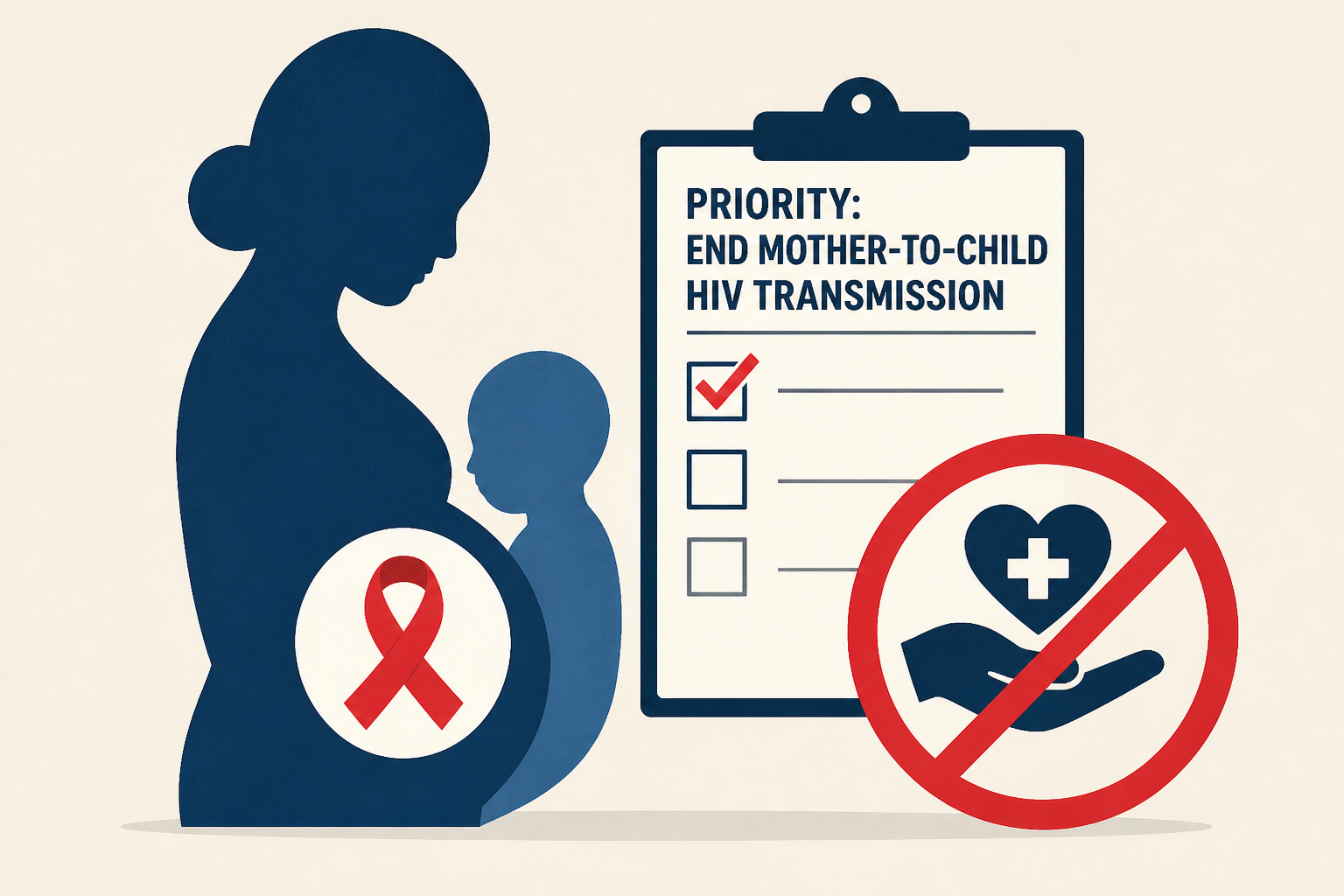 The Trump admin said it would prioritize ending mother-to-child HIV transmission. Health workers say it cut services