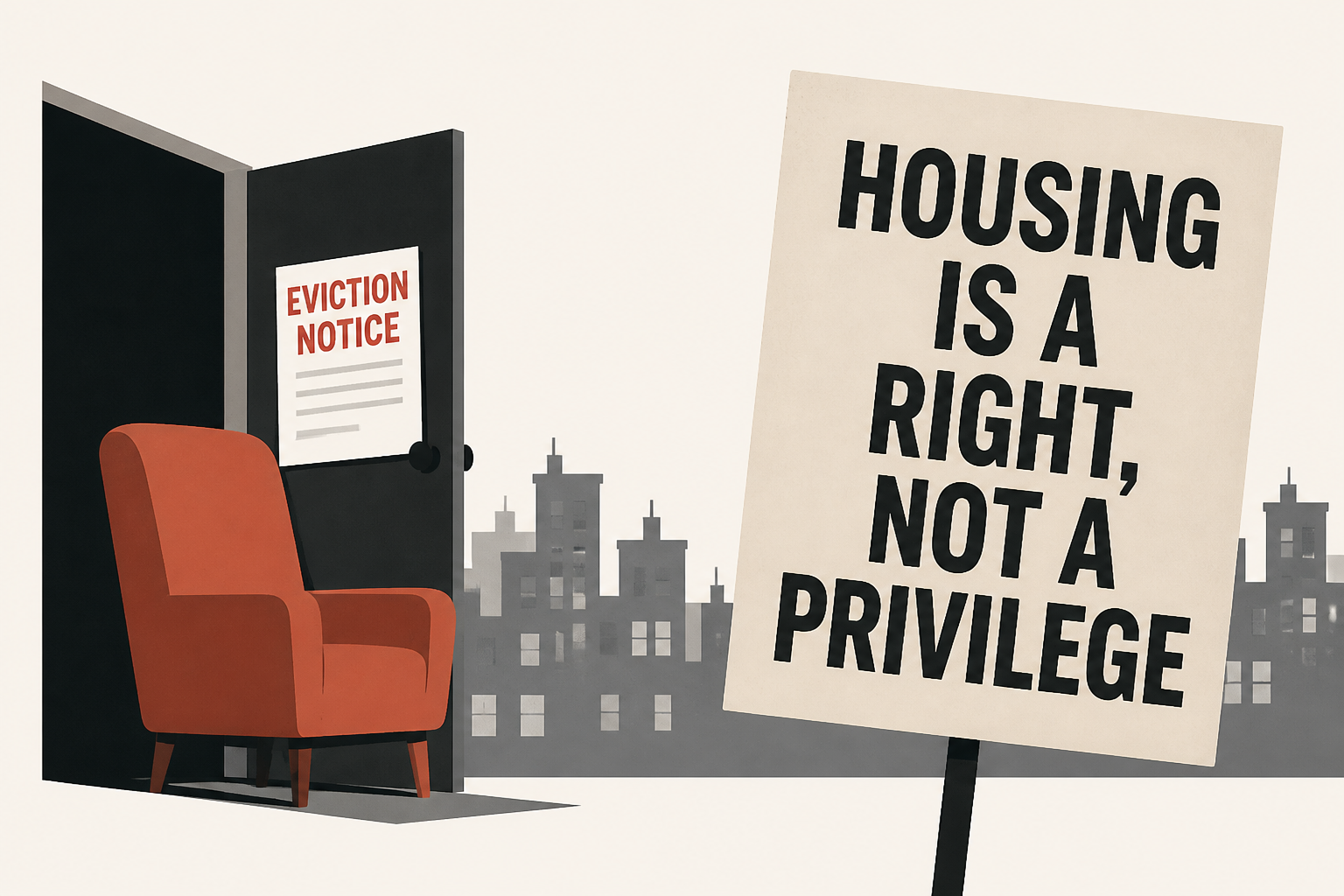 87-year-old woman's eviction from Madrid apartment sparks protest against Spain's housing crisis