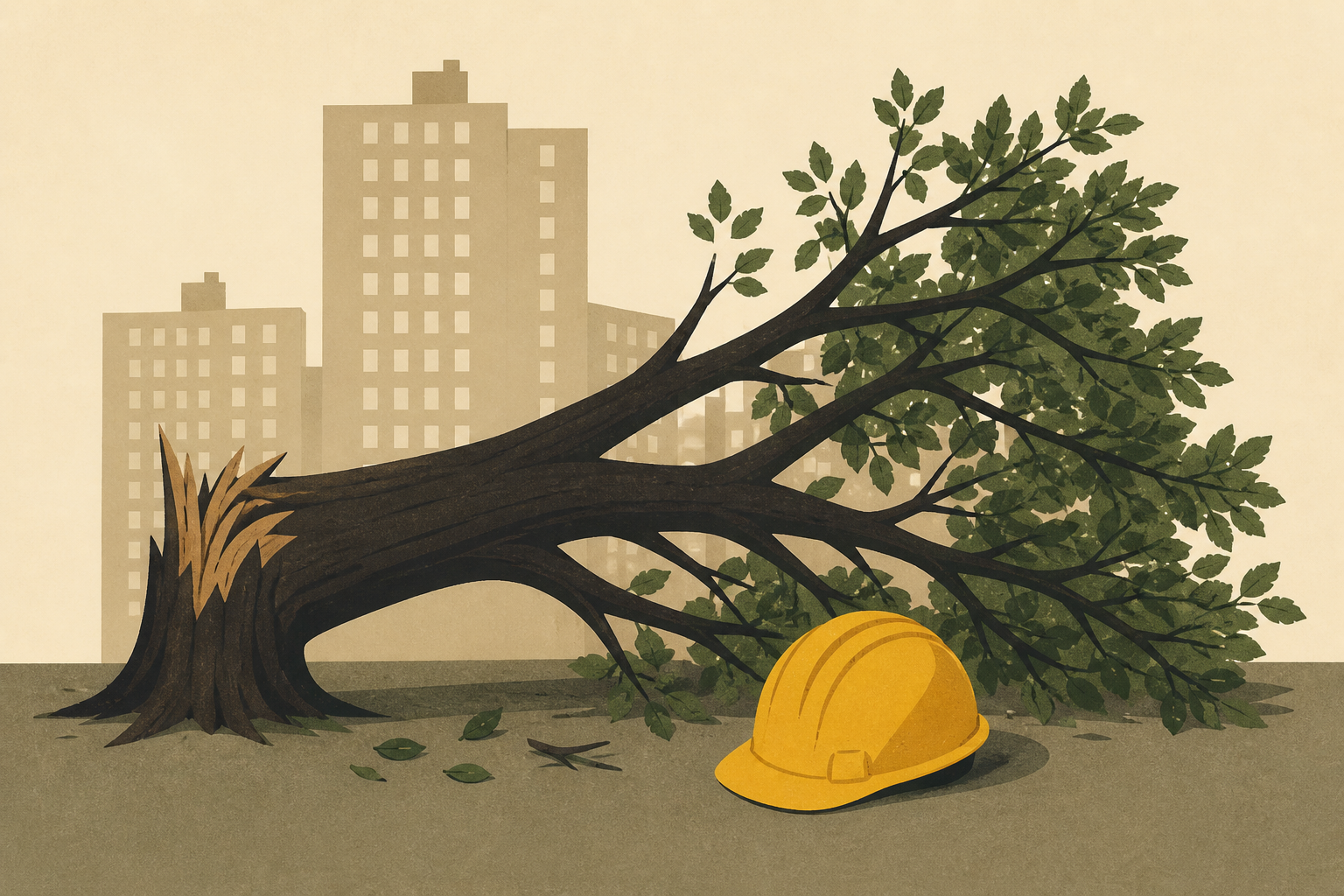 Falling tree kills NYCHA worker in East New York, Brooklyn