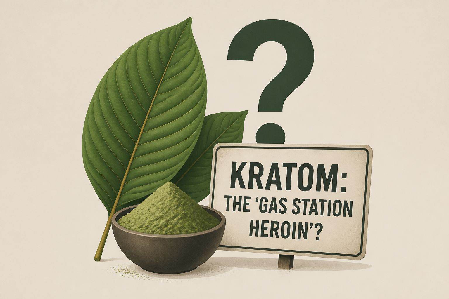 What is kratom, the 'gas station heroin' alarming officials in the US?