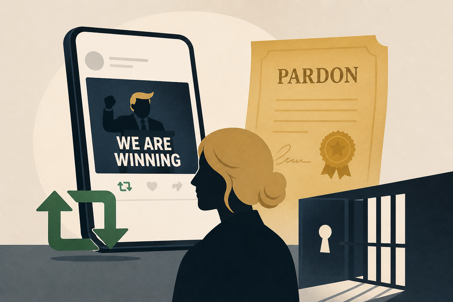 Elizabeth Holmes retweets Trump post as she angles for presidential pardon: ‘We are winning’