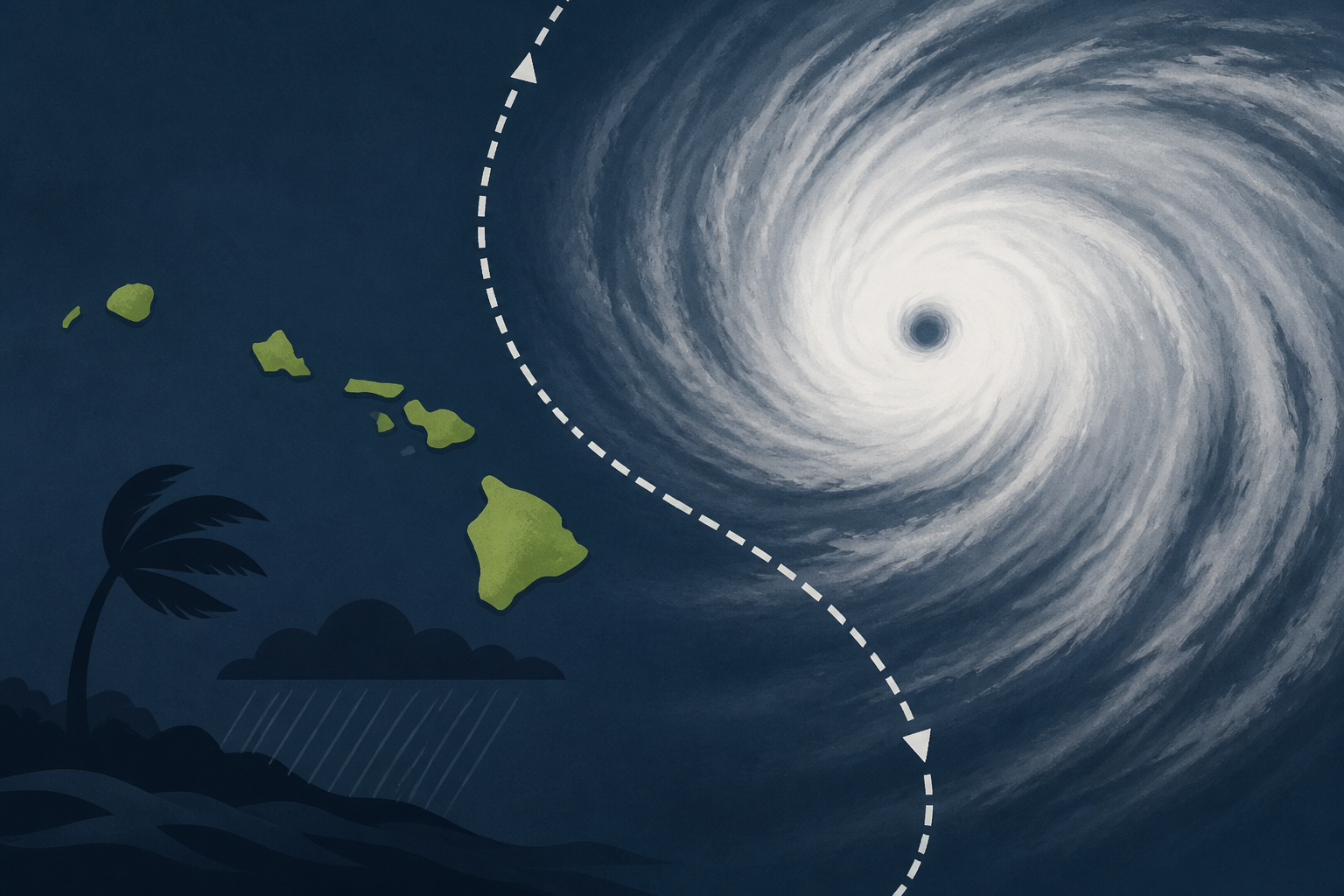 Hurricane Nolo skirts Hawaii but powerful winds and flooding remain threats