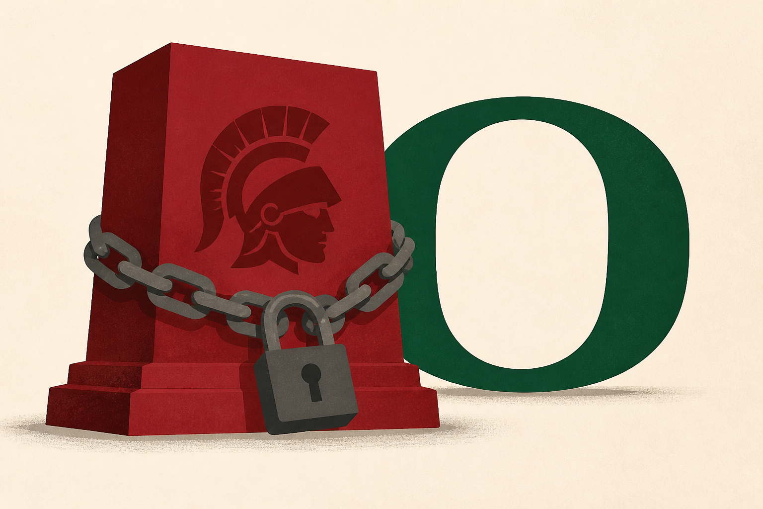 USC can't get its big win over Oregon even after knocking out QB