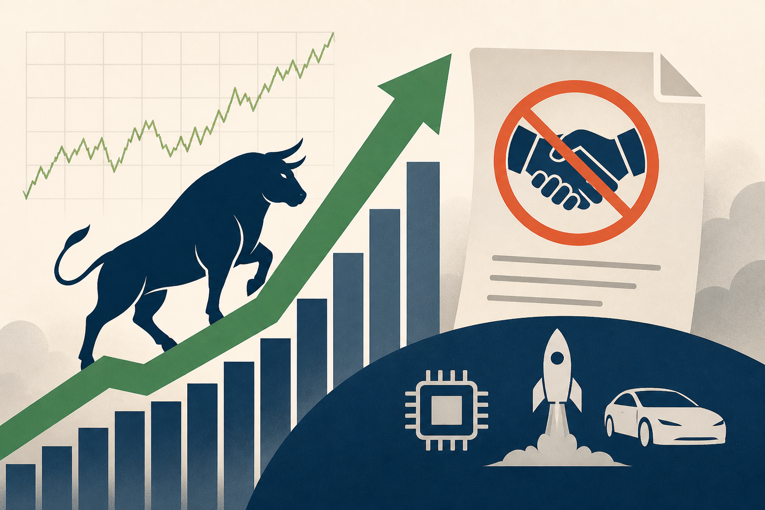 Dow Jones Futures: Growth Shrugs Off Surging Yields, But Trump Rejects Iran Deal; Micron, SpaceX, Tesla Eye Buy Points