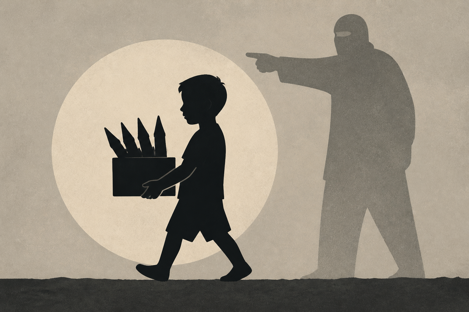 IDF publishes footage of terrorist using child to move weapons in Gaza