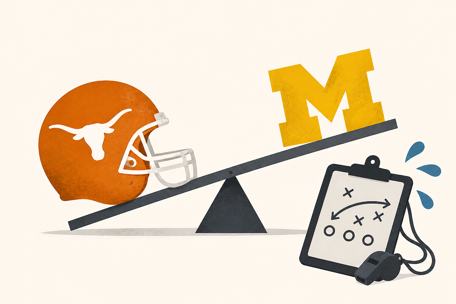 College football week 4 contenders, pretenders: Texas survives, Michigan's karma and coaches are sweating