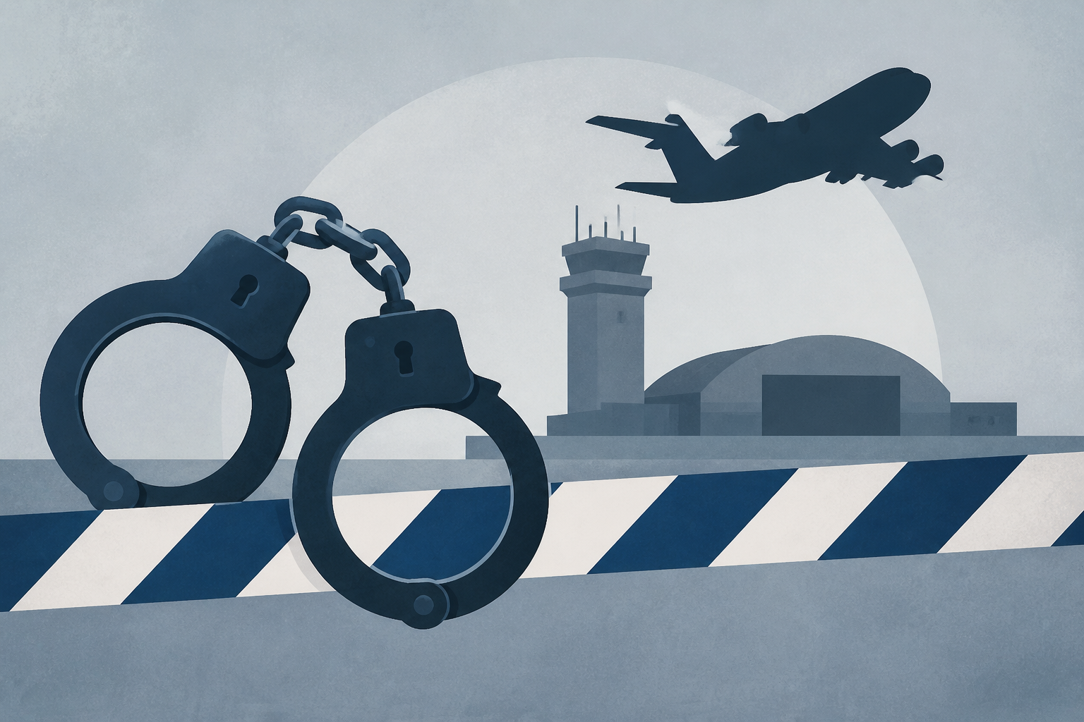 Gloucestershire Police arrests suspects near RAF Fairford airbase