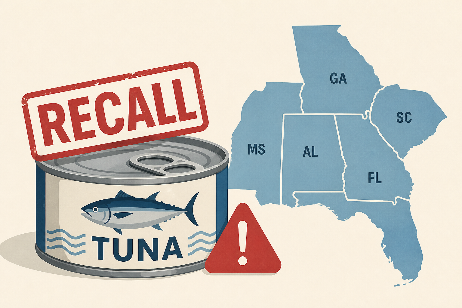 FDA recalls Buckhead tuna across 5 states over scombrotoxin levels