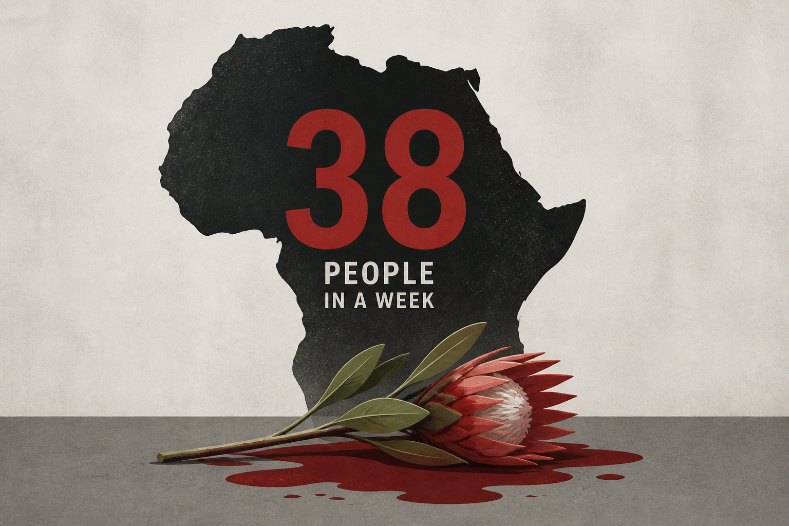 South Africa reels from spate of mass shootings that killed 38 people in a week