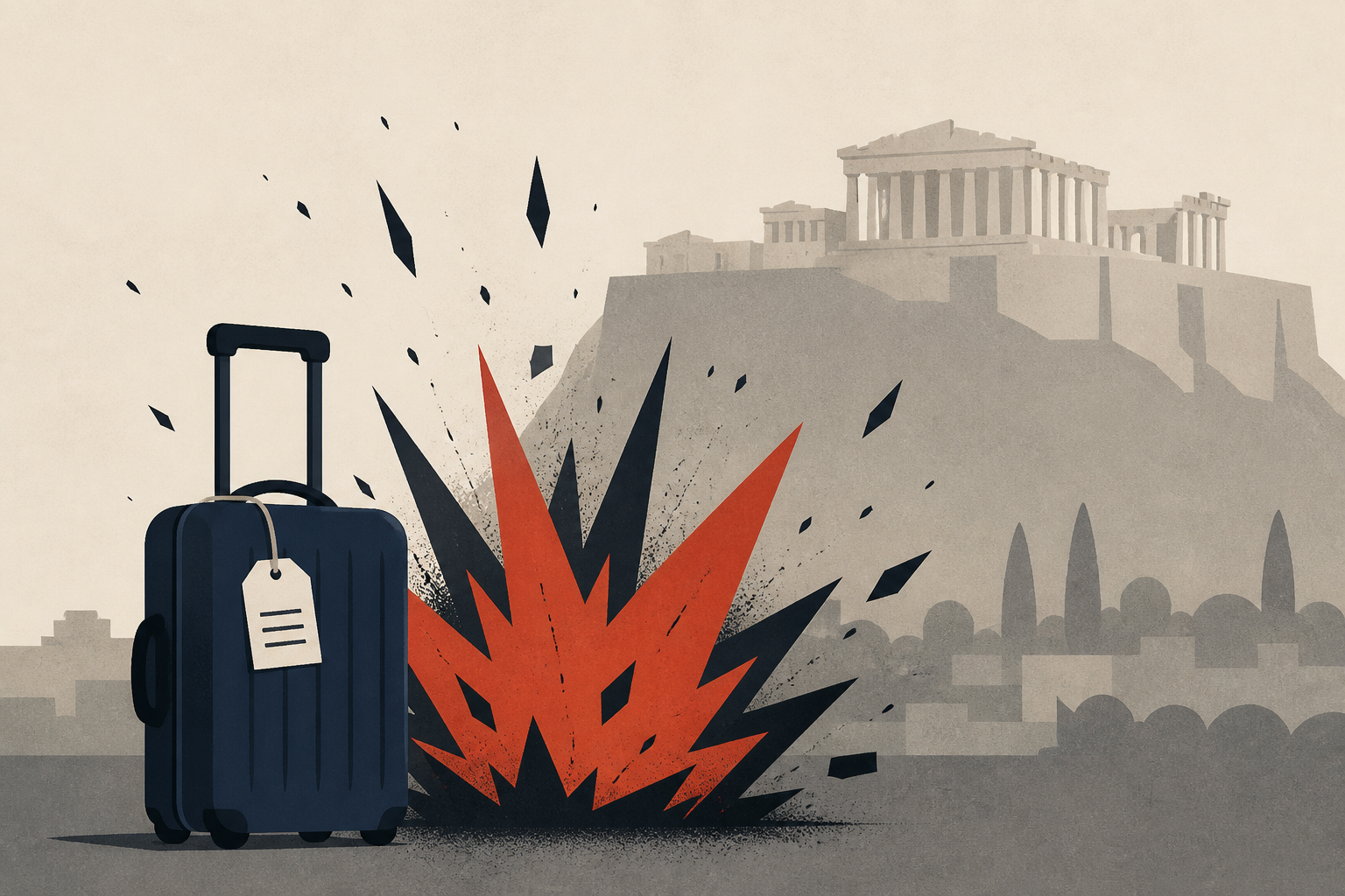 4 American tourists killed in Athens explosion near Acropolis