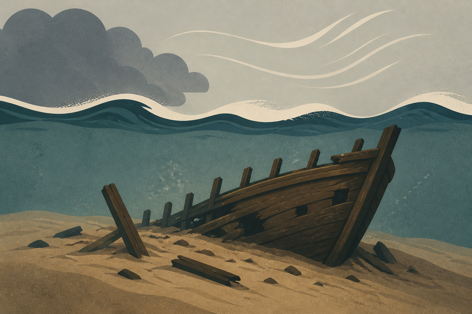 Nor'easter uncovers 19th century shipwreck Warren Sawyer on Nantucket