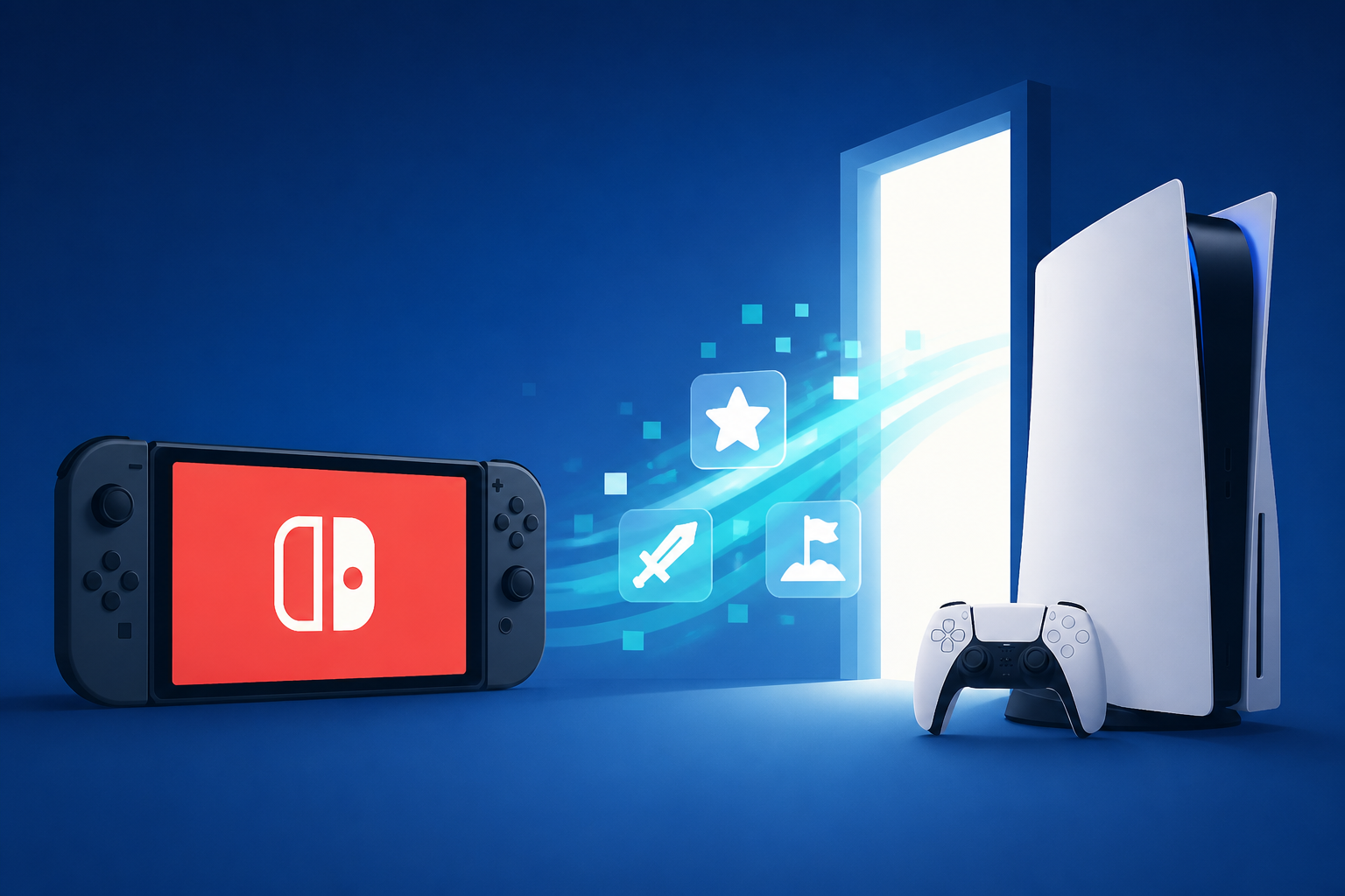 Nintendo Switch games launched on PlayStation 5 for the first time.